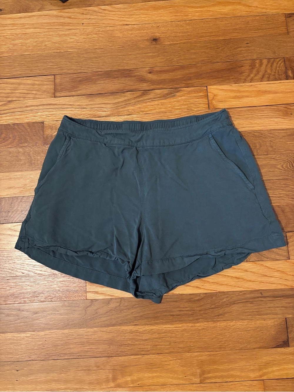 Women’s Dark Teal Old Navy High Rise Playa Shorts